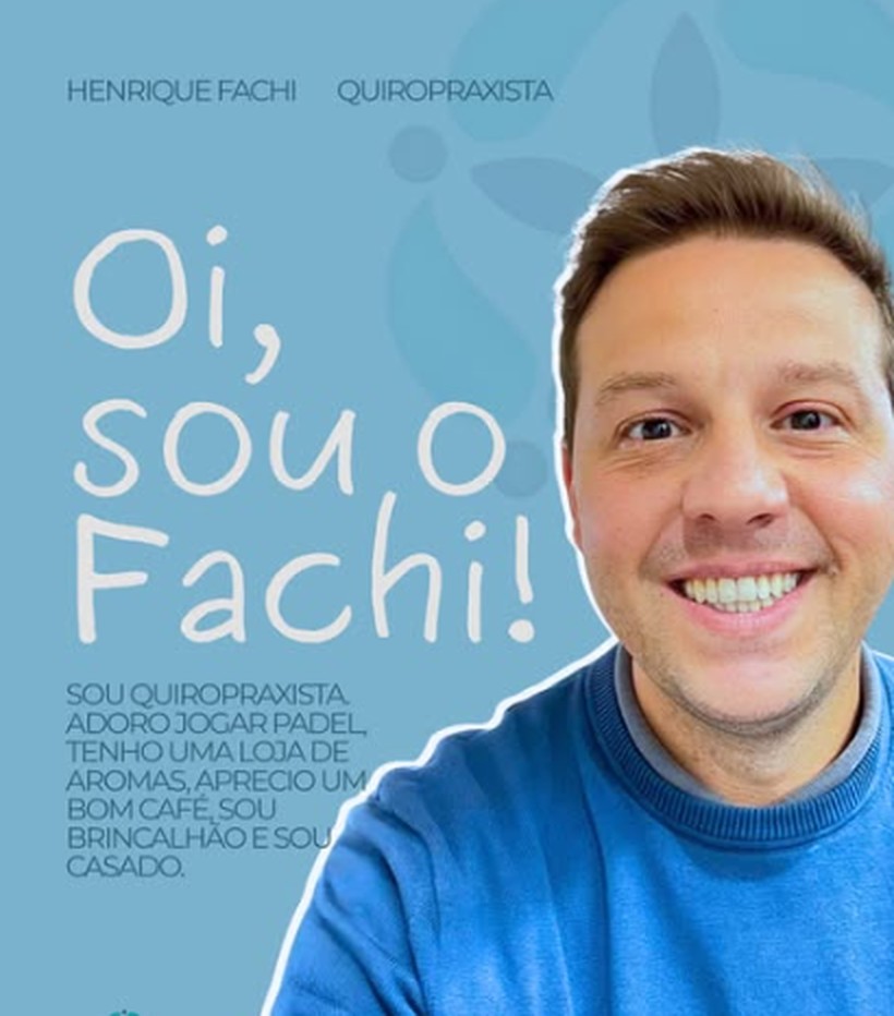 Henrique Fachi, Quiropraxista na Clínica Imotive em Lajeado/RS